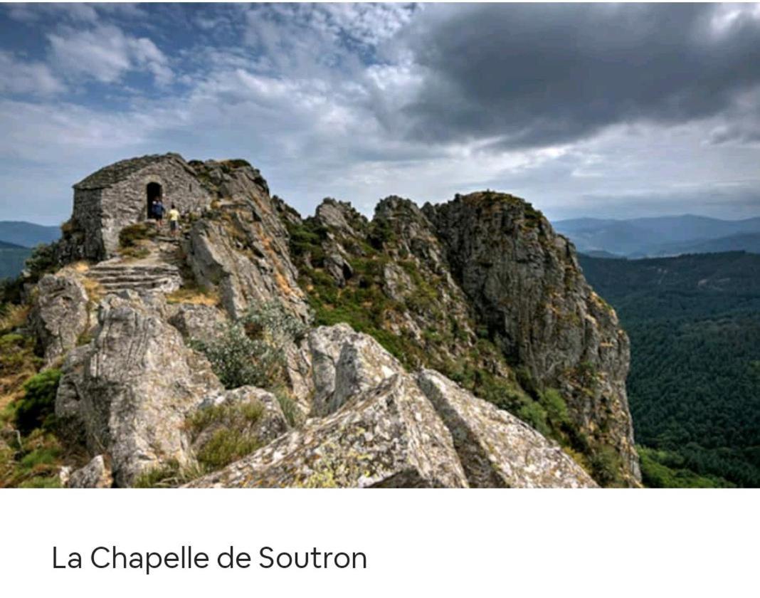 Gite Le Gravier En Haut De Villa Proche De La Dolce Via Arcens Екстер'єр фото